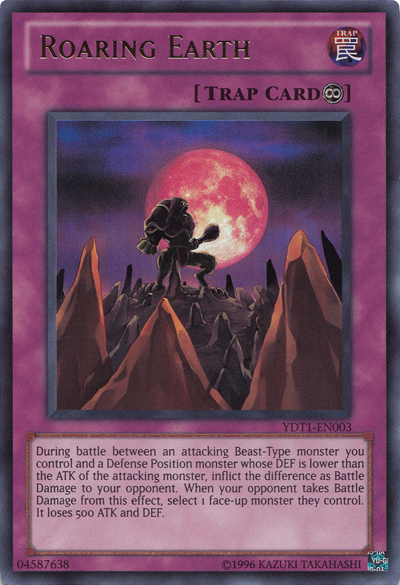 Roaring Earth (5D's Duel Transer) [YDT1-EN003] Ultra Rare | Good Games Morley
