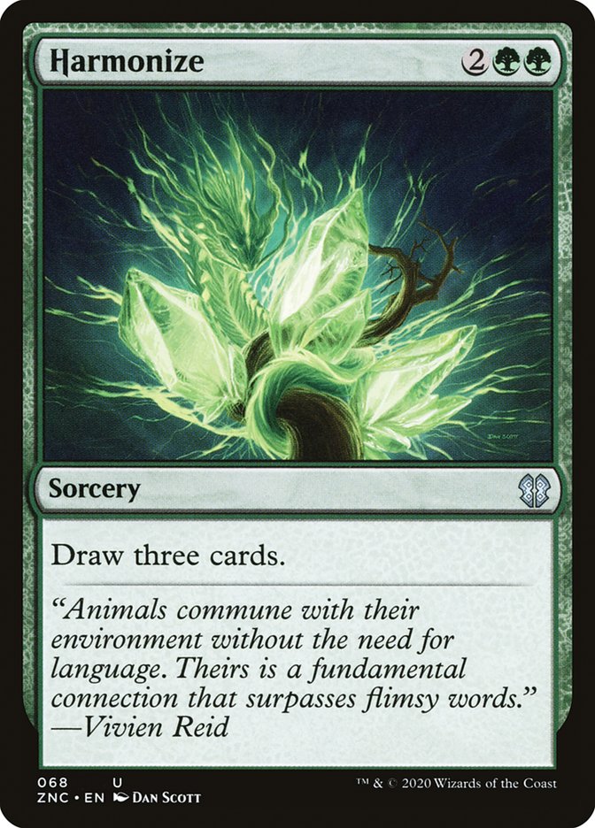 Harmonize [Zendikar Rising Commander] | Good Games Morley
