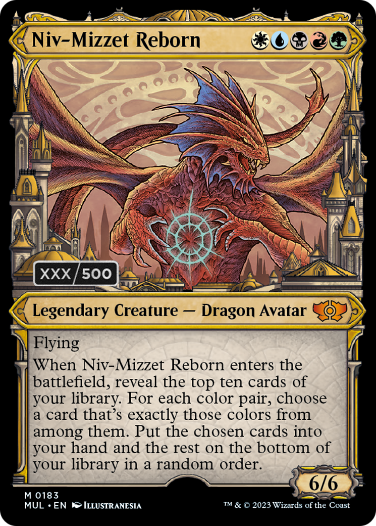 Niv-Mizzet Reborn (Serialized) [Multiverse Legends] | Good Games Morley