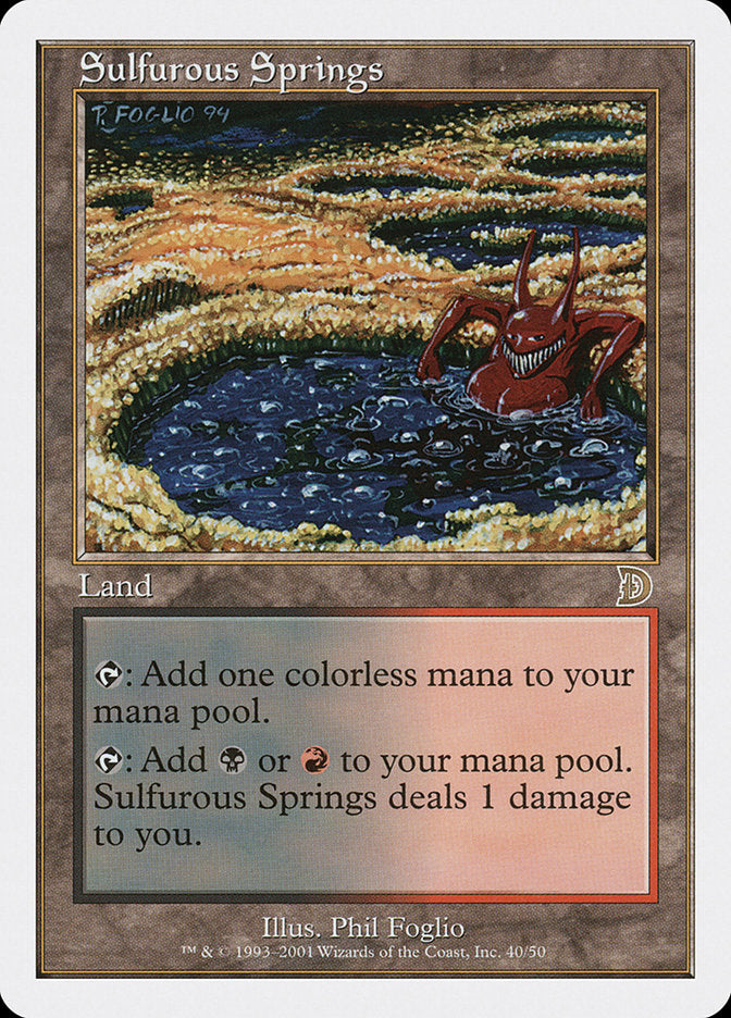 Sulfurous Springs [Deckmasters] | Good Games Morley