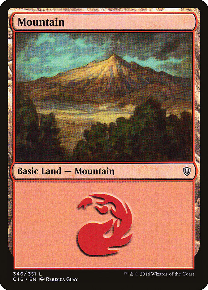Mountain (346) [Commander 2016] | Good Games Morley