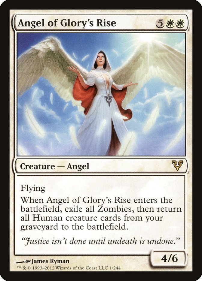 Angel of Glory's Rise [Avacyn Restored] | Good Games Morley