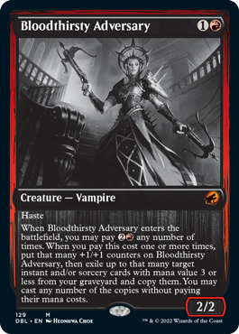 Bloodthirsty Adversary [Innistrad: Double Feature] | Good Games Morley