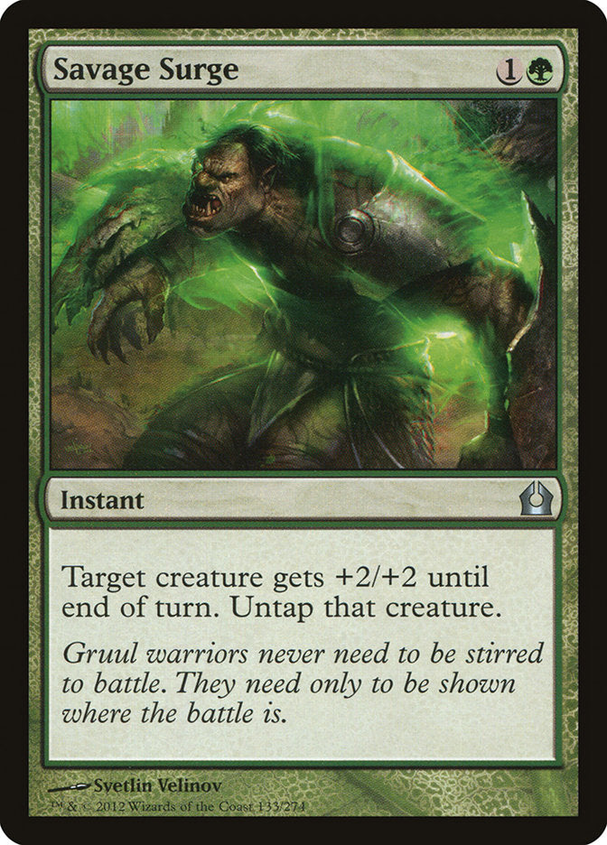 Savage Surge [Return to Ravnica] | Good Games Morley