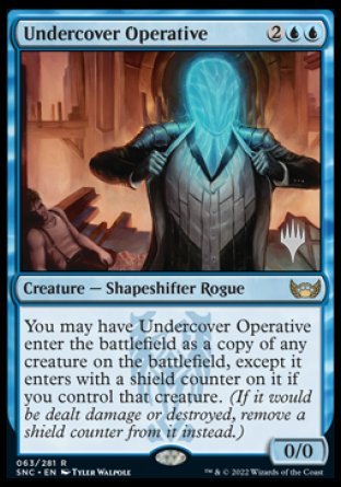 Undercover Operative (Promo Pack) [Streets of New Capenna Promos] | Good Games Morley