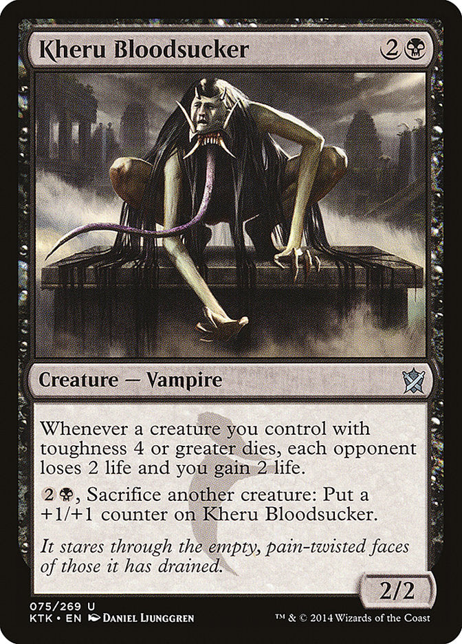 Kheru Bloodsucker [Khans of Tarkir] | Good Games Morley