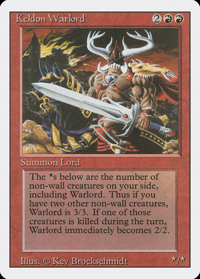 Keldon Warlord [Revised Edition] | Good Games Morley