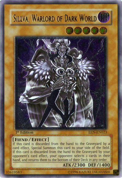 Sillva, Warlord of Dark World [EEN-EN023] Ultimate Rare | Good Games Morley
