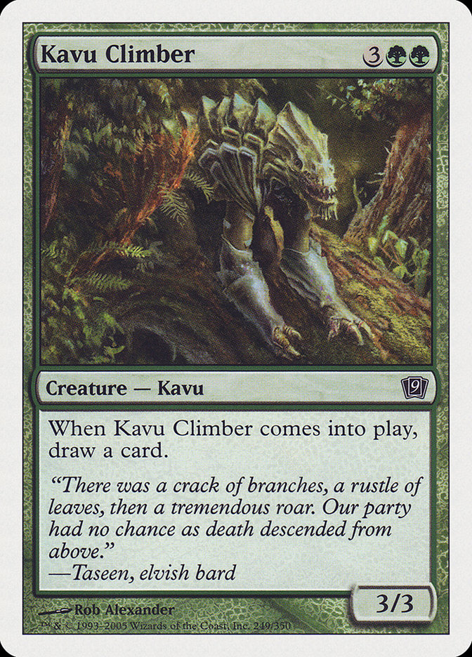 Kavu Climber [Ninth Edition] | Good Games Morley