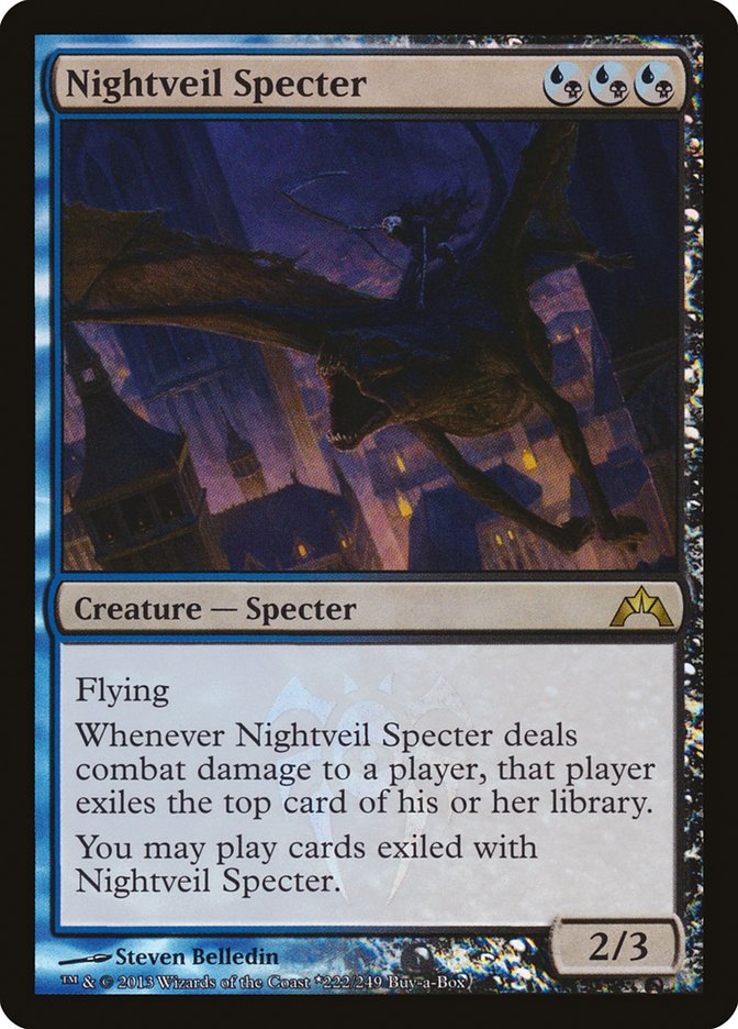 Nightveil Specter (Buy-A-Box) [Gatecrash Promos] | Good Games Morley