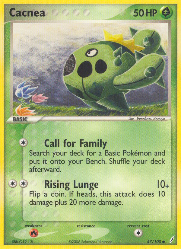 Cacnea (47/100) [EX: Crystal Guardians] | Good Games Morley