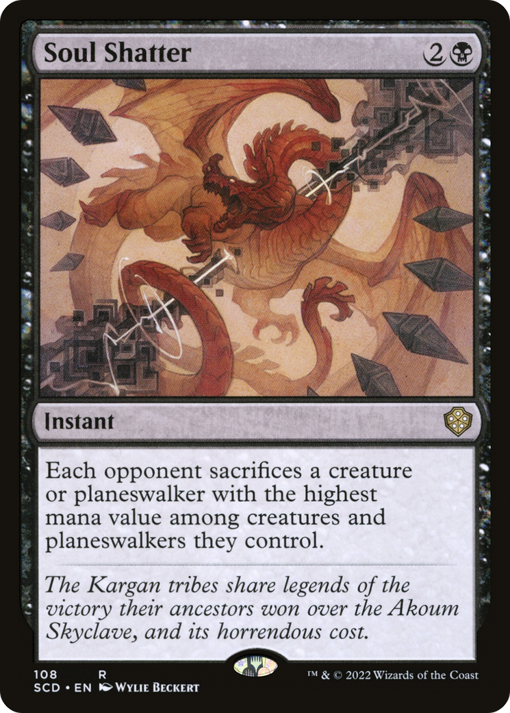 Soul Shatter [Starter Commander Decks] | Good Games Morley