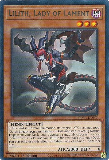 Lilith, Lady of Lament [TAMA-EN049] Rare | Good Games Morley