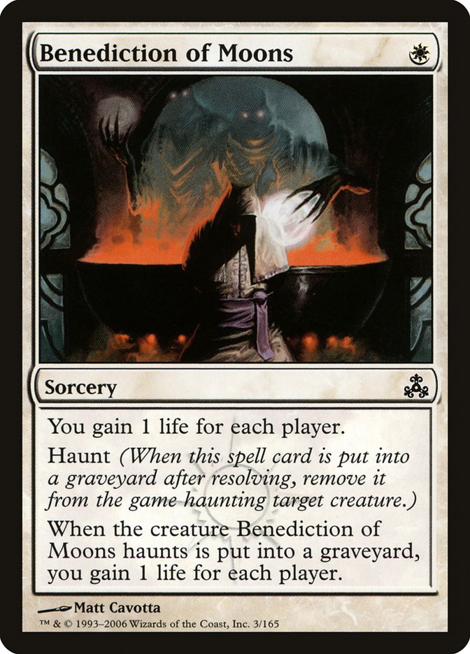 Benediction of Moons [Guildpact] | Good Games Morley