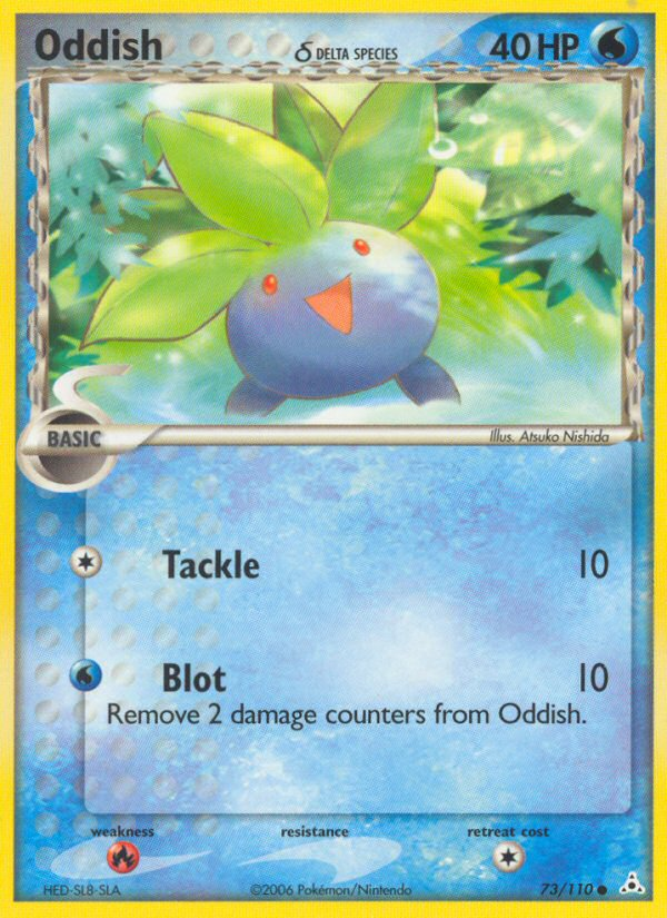 Oddish (73/110) (Delta Species) [EX: Holon Phantoms] | Good Games Morley