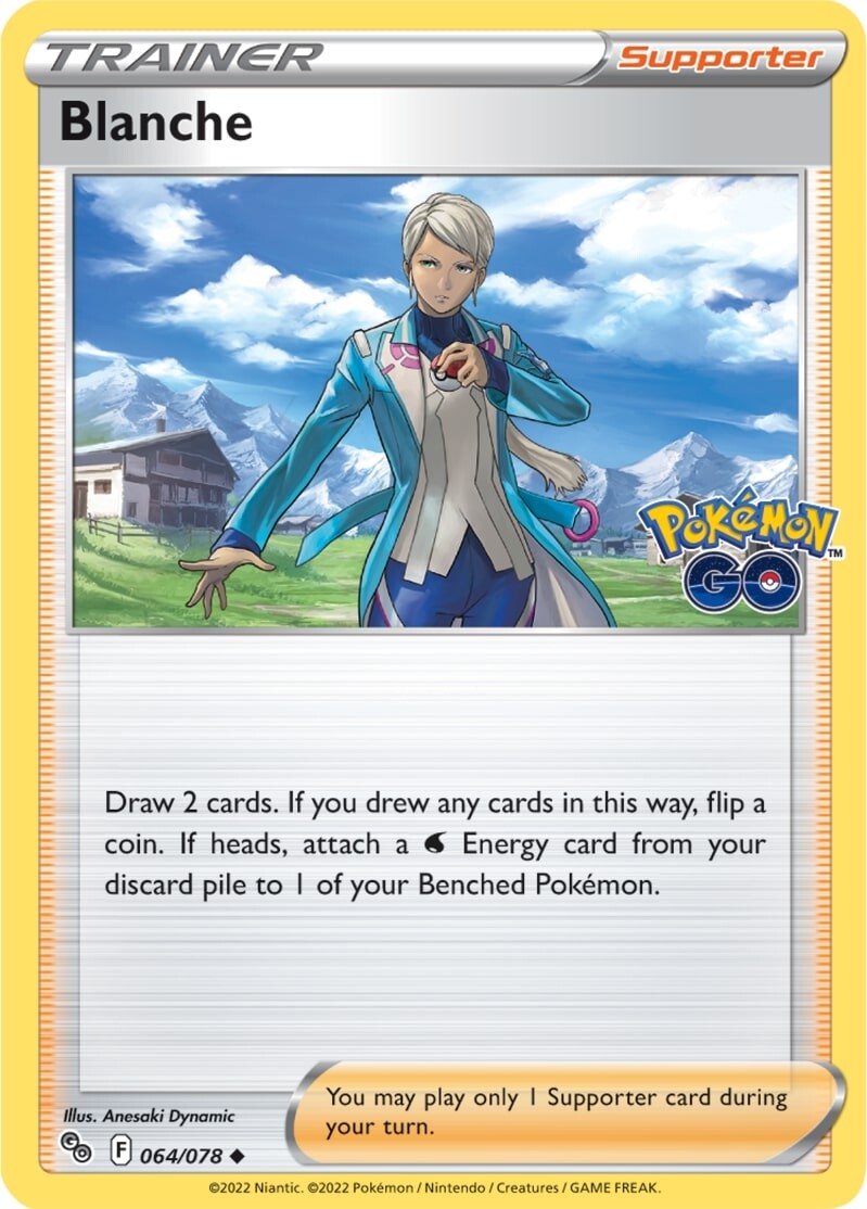 Blanche (064/078) [Pokémon GO] | Good Games Morley