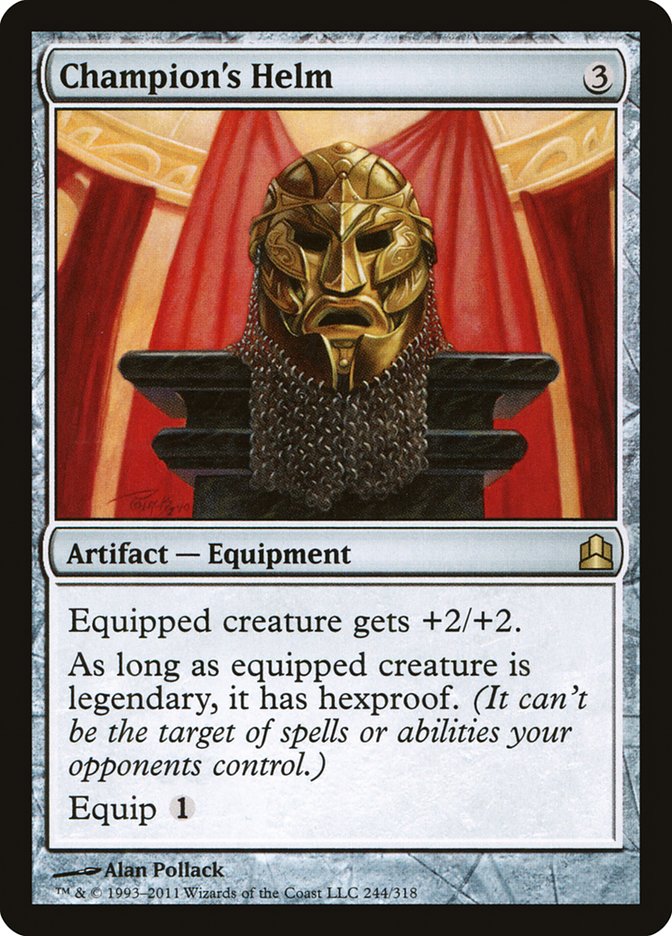 Champion's Helm [Commander 2011] | Good Games Morley