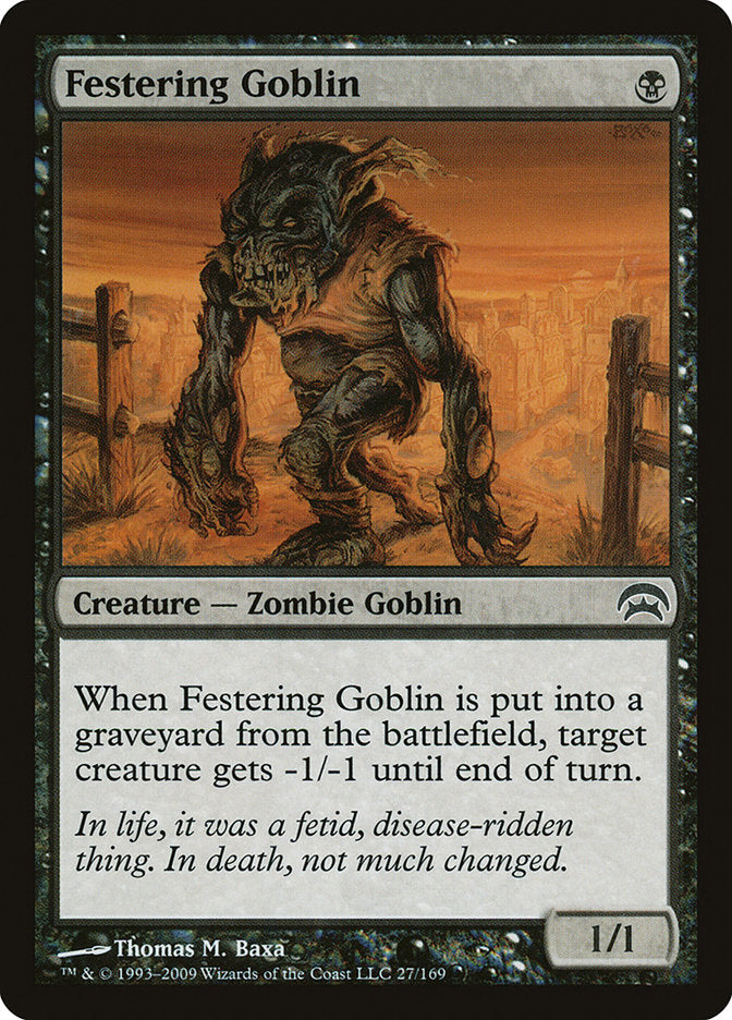 Festering Goblin [Planechase] | Good Games Morley