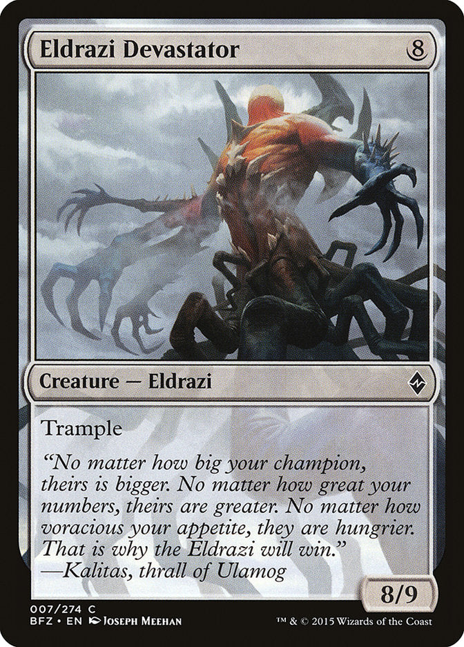 Eldrazi Devastator [Battle for Zendikar] | Good Games Morley