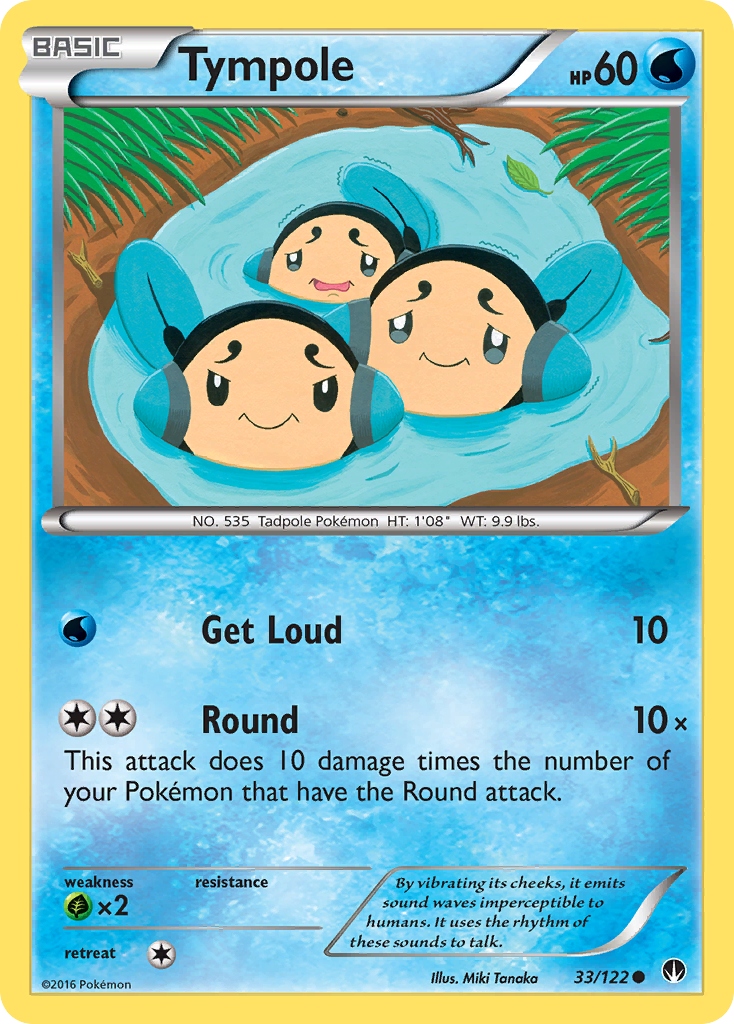 Tympole (33/122) [XY: BREAKpoint] | Good Games Morley