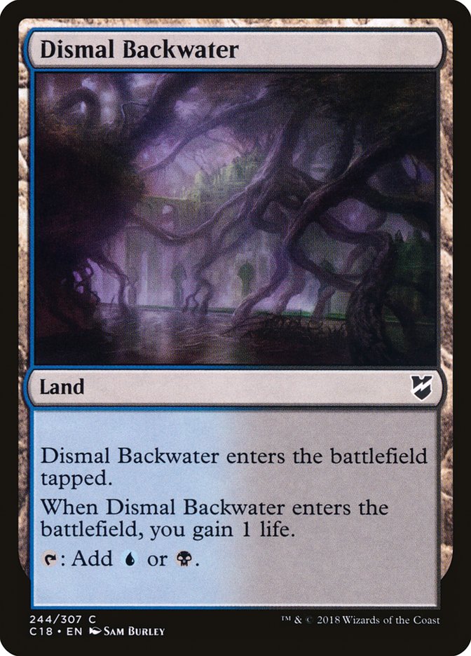 Dismal Backwater [Commander 2018] | Good Games Morley