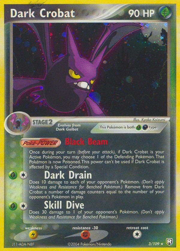 Dark Crobat (3/109) [EX: Team Rocket Returns] | Good Games Morley