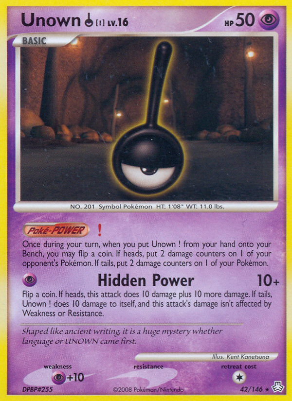 Unown ! (42/146) [Diamond & Pearl: Legends Awakened] | Good Games Morley