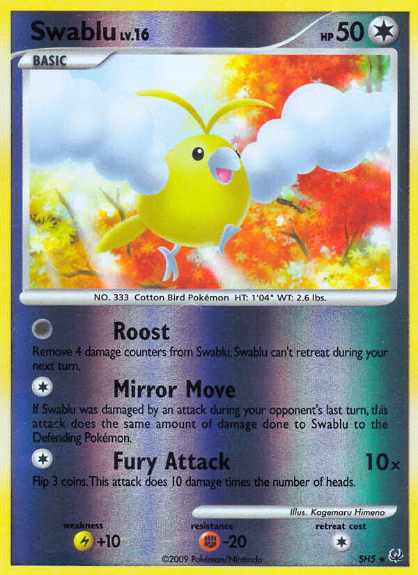 Swablu (SH5) [Platinum: Base Set] | Good Games Morley