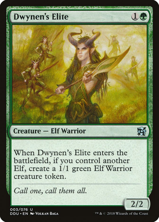 Dwynen's Elite [Duel Decks: Elves vs. Inventors] | Good Games Morley