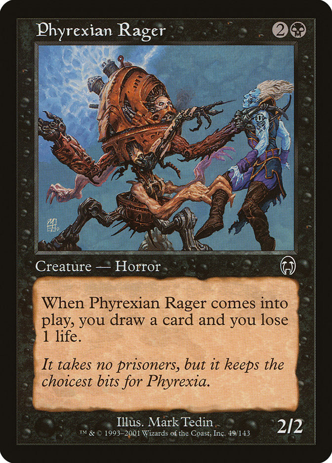Phyrexian Rager [Apocalypse] | Good Games Morley