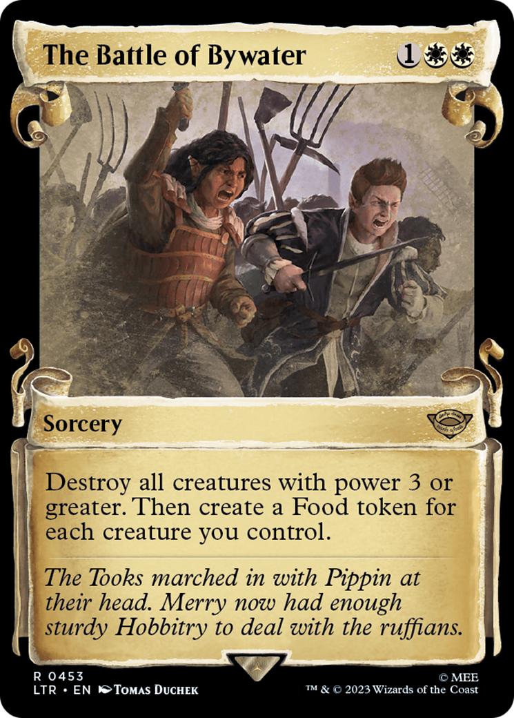 The Battle of Bywater [The Lord of the Rings: Tales of Middle-Earth Showcase Scrolls] | Good Games Morley