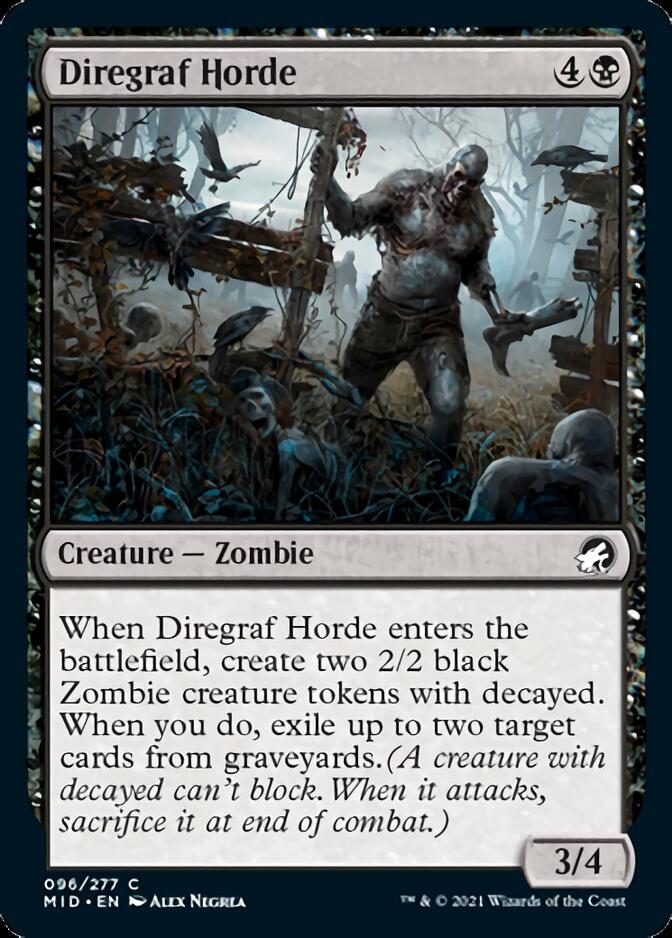 Diregraf Horde [Innistrad: Midnight Hunt] | Good Games Morley
