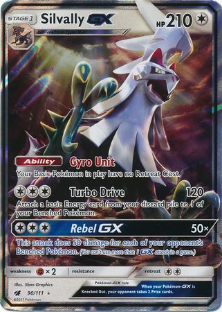 Silvally GX (90/111) (Jumbo Card) [Sun & Moon: Crimson Invasion] | Good Games Morley