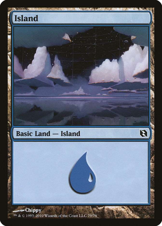 Island (79) [Duel Decks: Elspeth vs. Tezzeret] | Good Games Morley