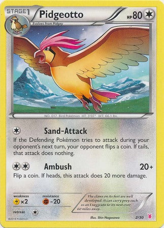 Pidgeotto (2/30) [XY: Trainer Kit 1 - Wigglytuff] | Good Games Morley