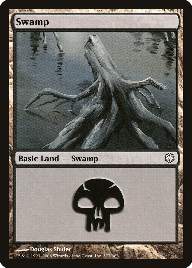 Swamp (377) [Coldsnap Theme Decks] | Good Games Morley
