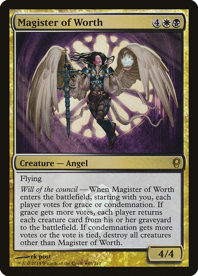 Magister of Worth (Launch) [Conspiracy Promos] | Good Games Morley
