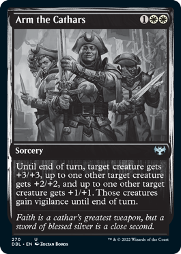 Arm the Cathars [Innistrad: Double Feature] | Good Games Morley