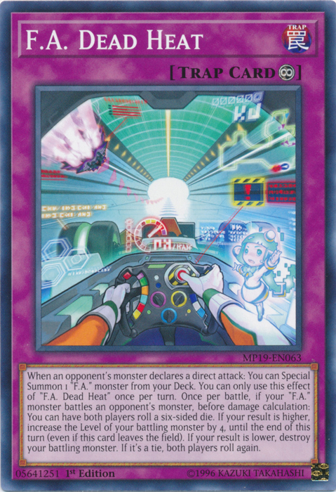 F.A. Dead Heat [MP19-EN063] Common | Good Games Morley