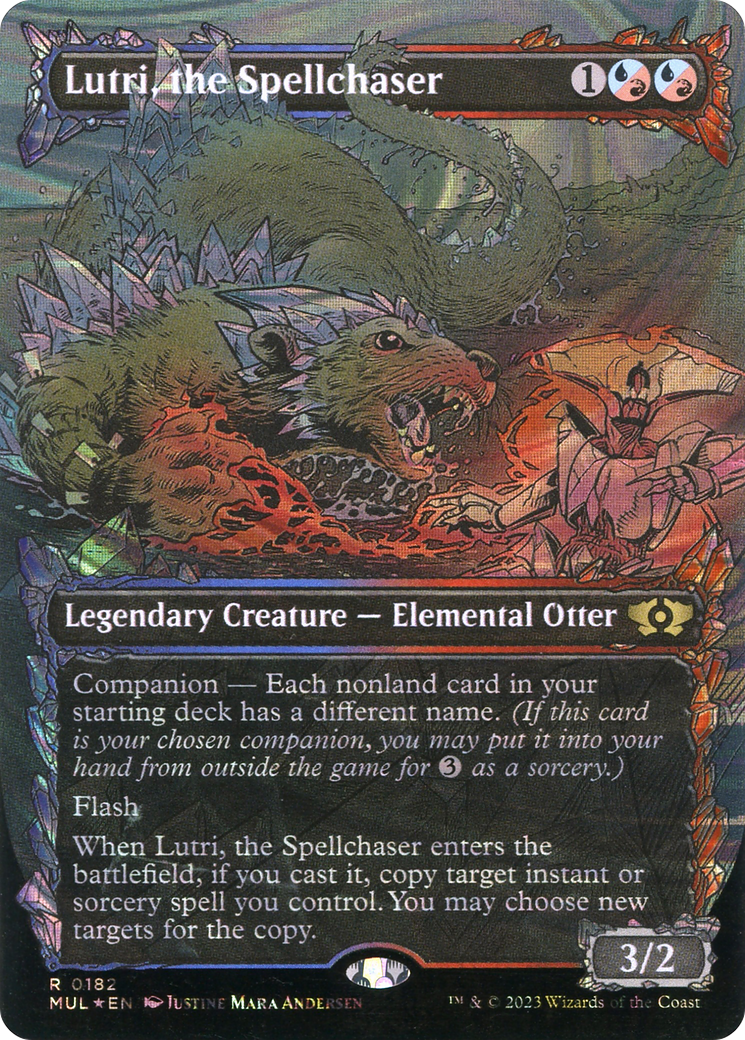 Lutri, the Spellchaser (Halo Foil) [Multiverse Legends] | Good Games Morley