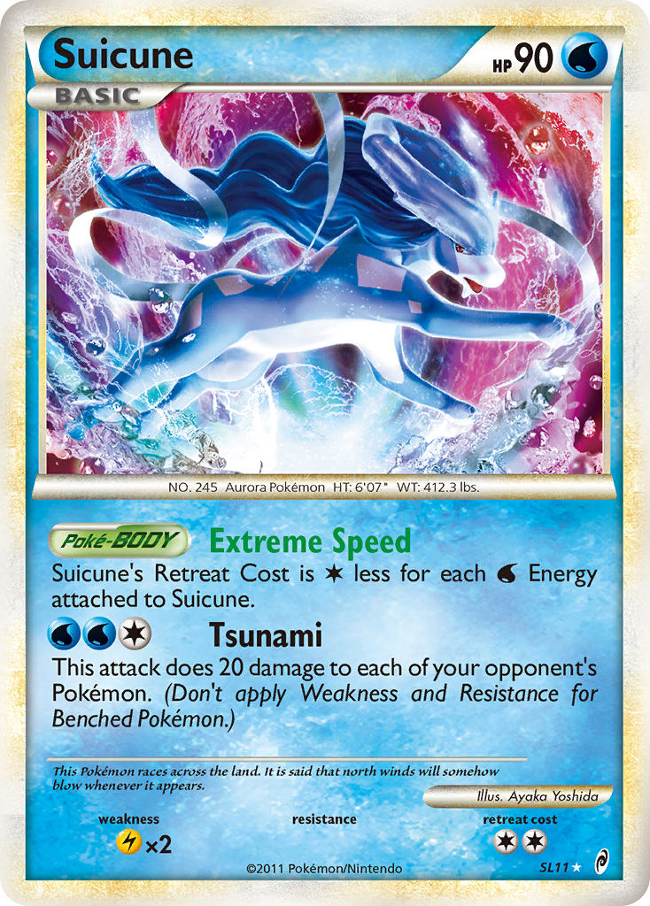 Suicune (SL11) [HeartGold & SoulSilver: Call of Legends] | Good Games Morley