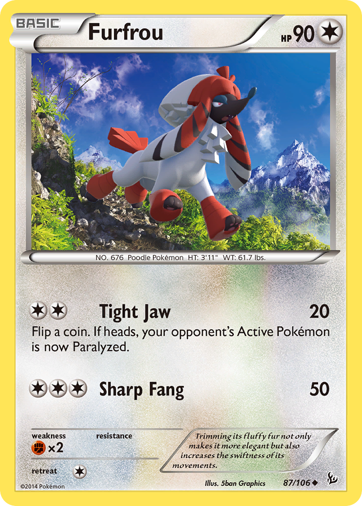 Furfrou (87/106) [XY: Flashfire] | Good Games Morley
