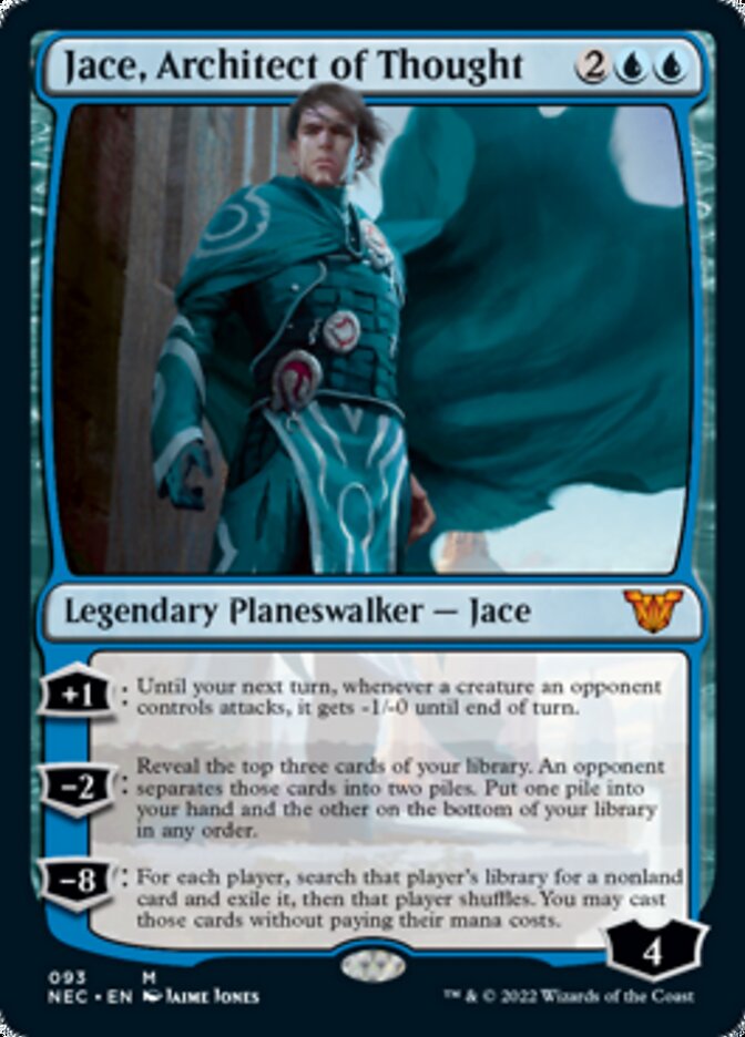 Jace, Architect of Thought [Kamigawa: Neon Dynasty Commander] | Good Games Morley