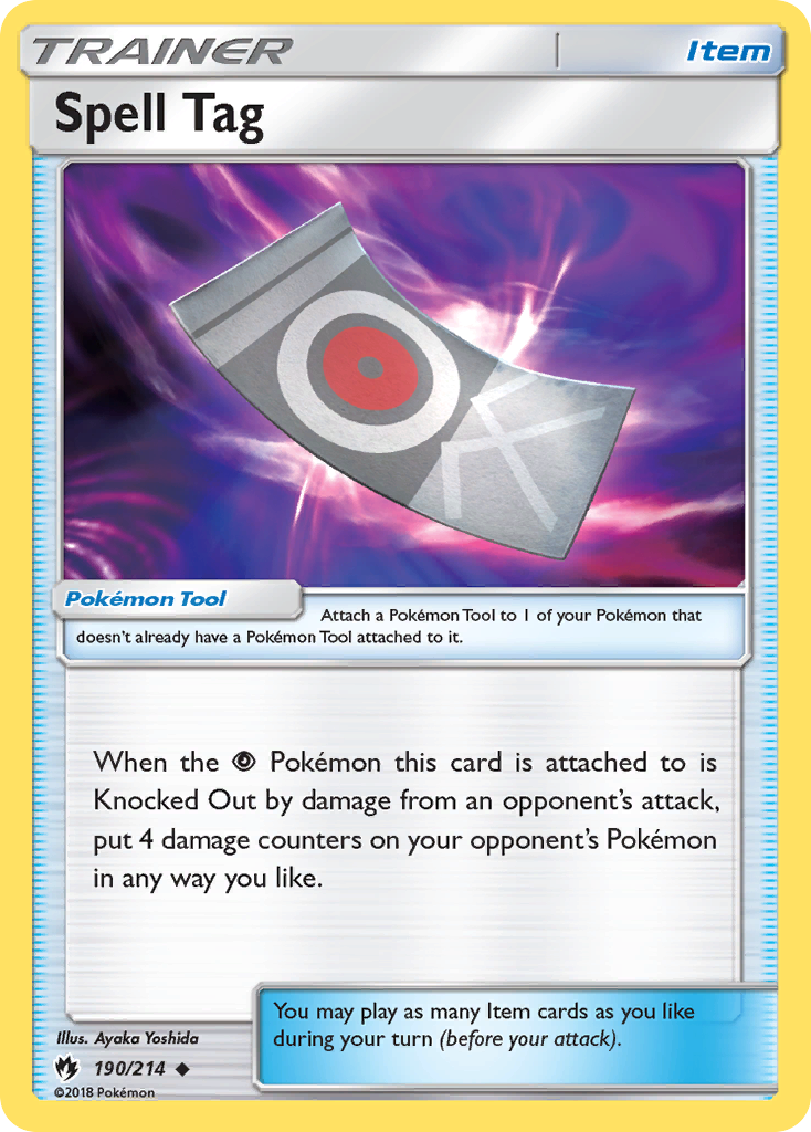 Spell Tag (190/214) [Sun & Moon: Lost Thunder] | Good Games Morley
