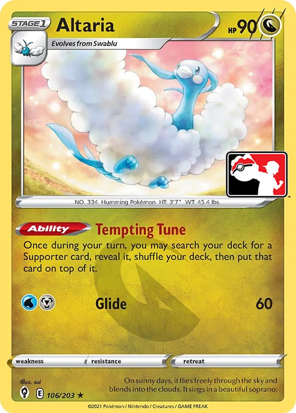 Altaria (106/203) [Prize Pack Series One] | Good Games Morley