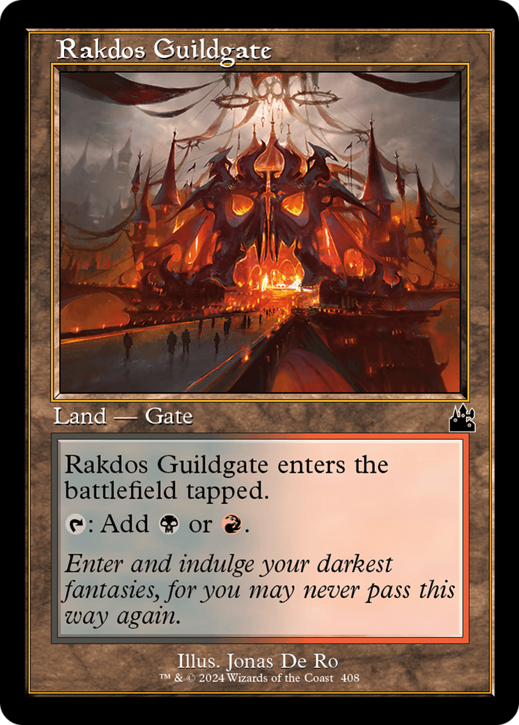 Rakdos Guildgate (Retro Frame) [Ravnica Remastered] | Good Games Morley