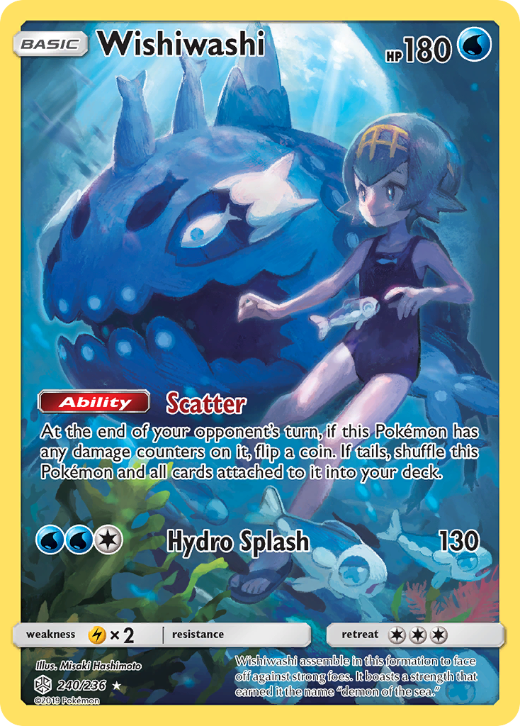 Wishiwashi (240/236) [Sun & Moon: Cosmic Eclipse] | Good Games Morley