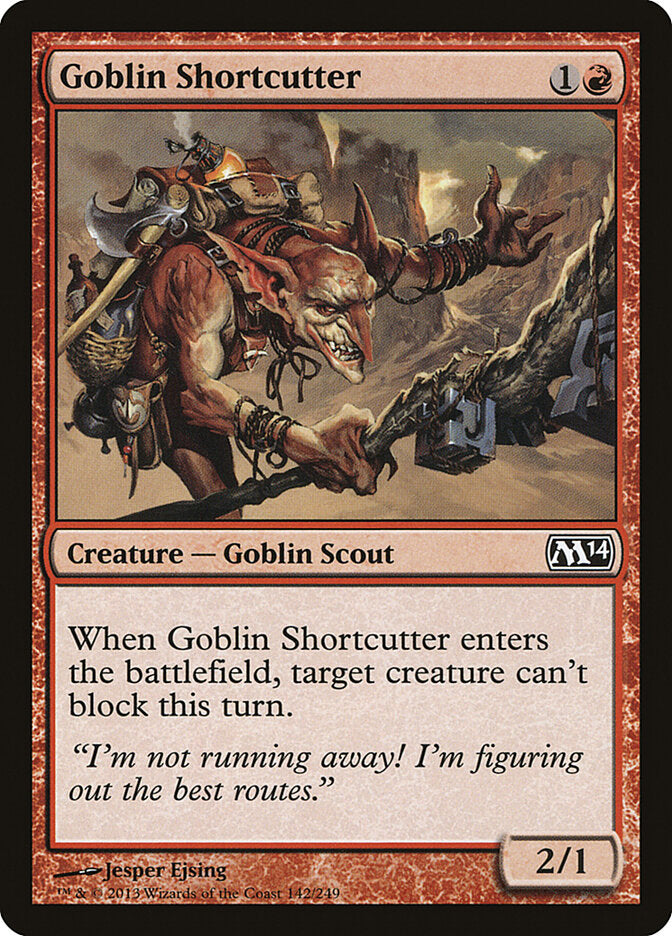 Goblin Shortcutter [Magic 2014] | Good Games Morley