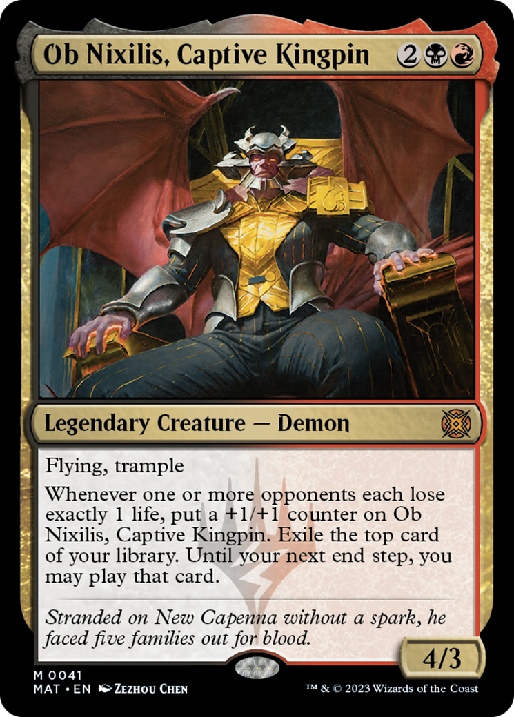Ob Nixilis, Captive Kingpin [March of the Machine: The Aftermath] | Good Games Morley