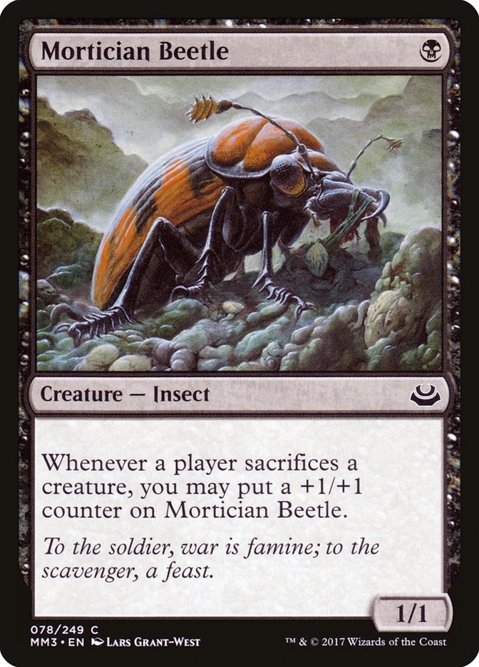 Mortician Beetle [Modern Masters 2017] | Good Games Morley